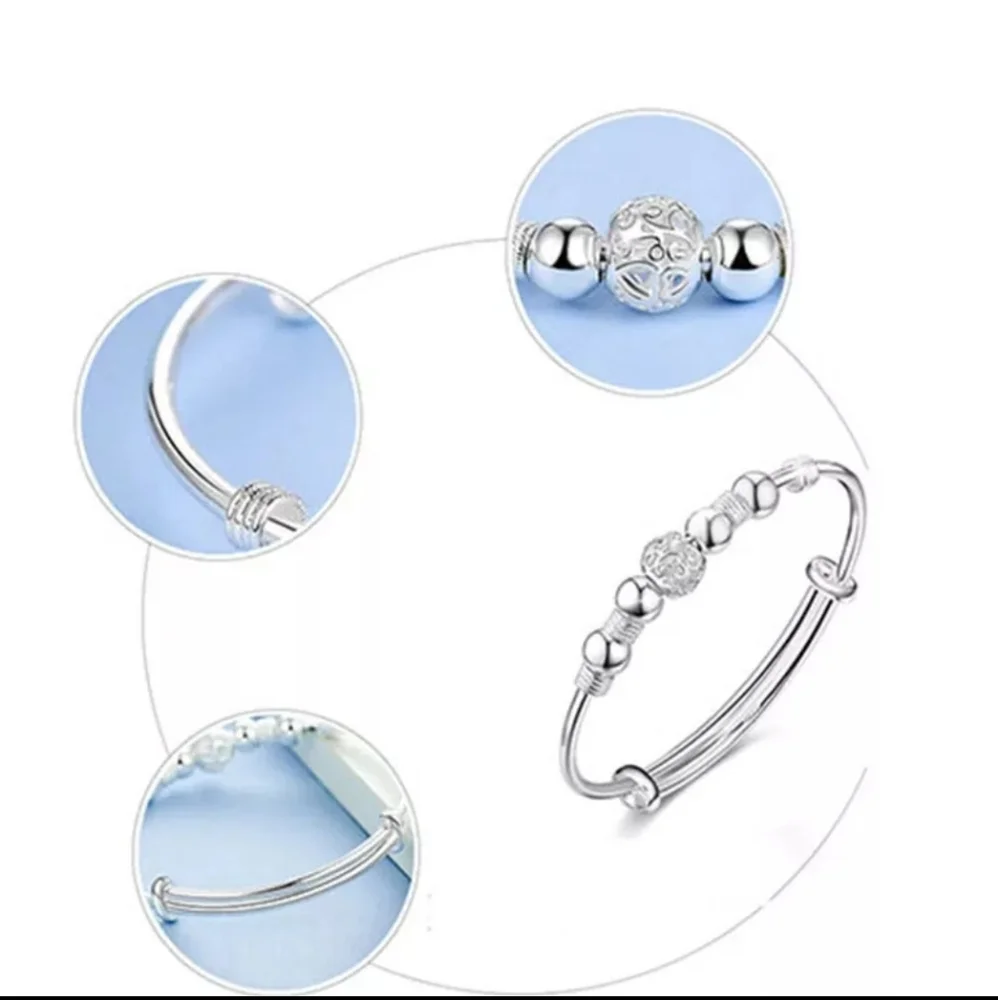 Beautiful Silver Pendant Bracelet - Picture 2 of 4